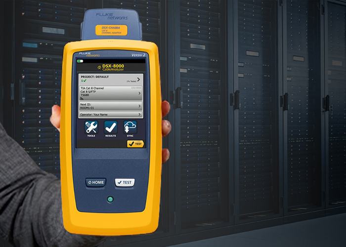 DSX 8000 network cable analyzer Fluke DSX 8000 cable analyzer